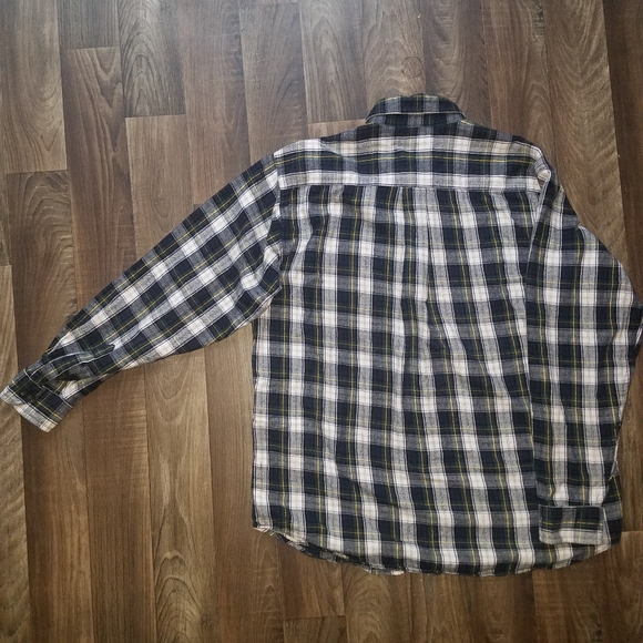 L.L. Bean Flannel Button Up - Picture 2 of 4